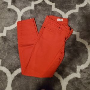 Gap 1969 red legging jean